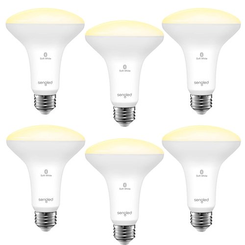 Sengled Smart Flood Light Bulb Bluetooth Mesh, Soft White LED Smart Light Bulbs 65W Equivalent Bulb BR30 E26 Base, Perfect for Bedroom Living Room, No Hub Required, 6 Pack