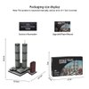 CubiMythx World Trade Center Building Blocks and Construction Toy, Collectible Architecture-Themed Model to Build and Display, Great Gift for Building Fans (982 PCS), 1:2000 Scale - Limited Nameplate