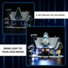 YEABRICKS LED Light for Lego- 10293 Creator Expert Santa’s Visit Building Blocks Model: Remote-Control Version (Lego Set NOT Included)