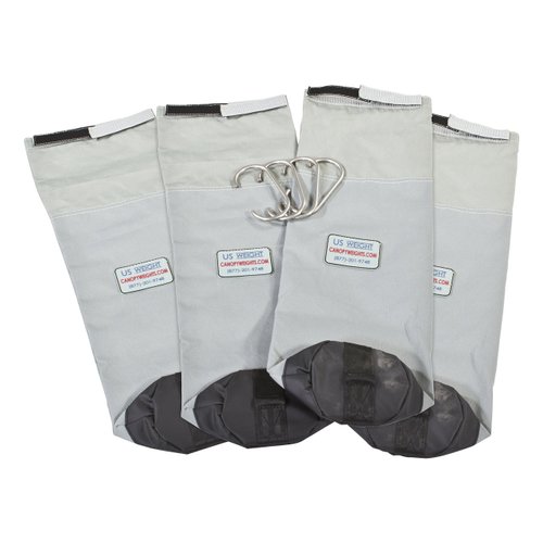 USW US Weight Canopy Weight Bags Secure Tents, Canopies, and Umbrellas at Outdoor Events , Light grey, 18 x 1.75