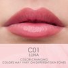 CATKIN Tinted Lip Balm Color Changing Lipstick Ultra Hydrating 100% Natural Lip Moistrurizer with Vitamin E Nourishing For Cracked & Dry Lips 0.12 oz Pink