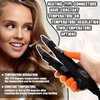 Lanties Hair Extensions Tool Set Fusion Heat Iron Connector Wand, Keratin Beads, Hair Clips, Heat Insulation Sheets, Finger Gloves, 2 Bags (Black, 25g each)