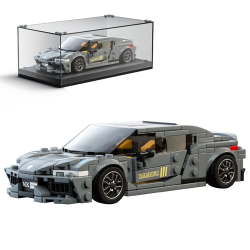 Mould King Speed Champion Agera Model Car Building Toys with Display Case, 27052 Model Car Kits Building Blocks, Super Car Building Sets, Race Cars Building Kits for Aults and Kids 8+(386PCS)