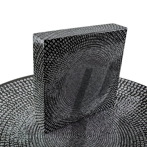 Bgraamiens Puzzle -π Day Puzzle The Mystical π Puzzle Hard Unique Round Numbers Puzzle for Adults (π in Black and White)