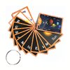Set of Solar System Flash Cards for Toddlers(15Count)|Kids Learning Flashcard & Montessori Pocket Cards|Perfect for Pre-K Decor Background Wall Stickers,Teacher/Autism Therapists Tools