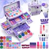 Kids Makeup Kit Girls Toys - Toys for Girls Real Washable Makeup Girls Princess Gift Play Make Up Toy Makeup Vanities for Girls Age 4-12 Year Old Children Gift Birthday