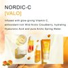 Lumene Nordic-C [Valo] Glow Boost Essence Serum Half-Size - Radiance Enhancing Vitamin C Serum for Face - Vitamin C & Hyaluronic Acid Facial Serum for Smooth, Plump, Glowing Skin (0.5 fl oz)