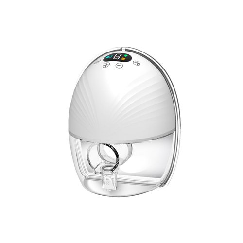 Timpou Hands Free Breast Pump,Wearable Electric Portable Breast Pump with 3 Modes&9 Levels，LCD Display, Memory Function Rechargeable with Massage and Pumping Mode 24mm Flange (1)