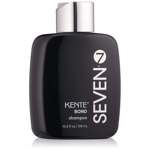SEVEN Haircare KENTE BOND Shampoo for Split Ends + Damaged Hair, Sulfate Free, Cruelty Free with Green Tea, Guar & Pro Vitamin B5 for Men & Women, Made in USA, 10.8 oz.
