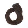 Sixstarhair Clip In Extensions Remy Human Hair Walnut Brown Hair Extensions Medium Brown Real Thick Hair 120g Pack with Seamless Clip In Hair Extensions 16inch 8 Pieces Pack