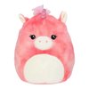 Squishmallows Official Kellytoy 7 Inch Soft Plush Squishy Toy Animals… (Angelie Marbled Pink Unicorn)