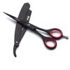 Hair Cutting Scissor and Razor Barber Shears Beauty Scissor Stainless Steel Razor Grooming Kit