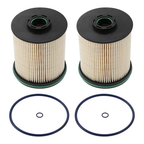 HZ-MONSTAR TP1015 Fuel Filter with Seals for 6.6L Duramax Diesel Compatible with 2014-2018 Chevy Cruze 2017-2019 Chevrolet Silverado 2017-2021 GMC Sierra Replace 23304096 22937279 23456595 (2 Pcs)