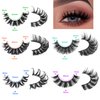 False Eyelashes Russian Strip Lashes D Curl 20 Pairs 5 Styles Pack Fluffy Natural Fake Lashes Look like Eyelash Extensions by Yawamica