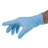 Safeguard Nitrile Disposable Gloves, Powder Free, Food Grade Gloves, Latex Free, 100 Count, Small Size, Blue