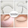 10 Pairs Practice Fake Lashes Waterproof False Eyelashes False Eyelashes Strips Ladies and Girls Black