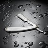 Parker Men’s SR1 Stainless Steel Straight Edge Razor With 5 Parker Platinum Blades