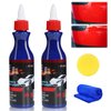 Scratch Repair Wax for Car, Professional Car Paint Scratch Repair Agent, 3.5Oz Car Scratch Remover Kit with Wipe & Sponge, Car Scratch Repair Polishing Wax for All Vehicle Paint Care, 2Pcs