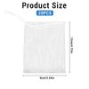 Mozeat Lens 20 PCS Exfoliating Mesh Soap Saver Pouch Bag Mesh Soap Bag Soap Handmade Soap Bubble Mesh Net Bags with Drawstring Mesh Foaming Net Soap Sack Bags for Bath & Shower