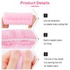 VELSCRUN 6 Pack Spa Headband, Makeup Headband, Face Wash Headband, Skincare Headbands, Pink Sponge Hair Band Bow Tie Spa Headband for Washing Face Wristband Set Hair Accessories for Women Girls Gifts