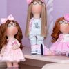NUOBESTY Doll Eyewear 2pcs Doll Glasses Doll Eyeglasses Doll Dress up Glasses Dolls Reading Glasses Mini Glasses Costume Supplies for 15-20cm Doll Kids Play House Black Transparent