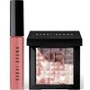 Bobbi Brown Glide-and-Glow Lip Gloss + Highlighter Set