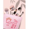 21 Birthday,21st Birthday Gifts for Her,21st Birthday Gifts for Women,Finally 21,21st Birthday Girl,Gift for 21 Year Old Female,Finally 21 Birthday Decorations,21st Birthday Mirror,21 Birthday Bag