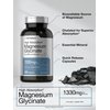 Horbäach Buffered Magnesium Glycinate | 1330mg | 250 Capsules | with Chelated Minerals | Non-GMO, Gluten Free
