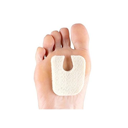 Dr. Jills Wide Felt 1/4 Thickness U-shaped Callus Pads (Pack 10)