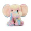 KINREX Elephant Stuffed Animals – Stuff Animal Plush Toy for Babies Girls Boys, Elephants Plushie Toys for Birth Stats, Baby Shower, Infants, Newborn Boy & Girl, Rainbow, Measures 9 Inches