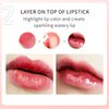 3 Set Lip Oil Hydrating Tinted Lip Balm, Plump Lip Gloss Lip Care Transparent Toot Lip Oil Tinted, Fresh Texture & Non-sticky, Nourishing Repairing Lip Lines Lip Care Products (Set B)
