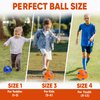 Soccer Ball Size 3 for Kids 3-10, Kids Soccer Ball Toy Gift for Toddler 4 5 6, Dinosaur Cartoon Outdoor Sports Ball Toy for Boys Girls 7 8 9 Years Old