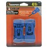 Keeper 09520 EasyKlip Blue Tarp Anchor Point, 4 Pack