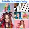TIESOME 3 Pieces Hair Dye Brush Set, Precision Applicator Brush Coloring and Styling Tint Applicator for Home and Professional Use Hair Salon Tools