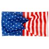Huachi American Flag Headbands for Women 4th of July Headband Wide Red White and Blue Patriotic Hair Bands for Women's Hair Twist Turban Hair Wrap Accessories