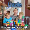 The Uzzle Stack Royale Board Game, Fast & Fun Family Board Game for Children & Adults, Color Block Puzzles Games for Ages 4+