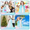 Princess Dress Up for Kid 3 4 5 6 Years Old,Toddler Girls Toys Princess Cape Set for Girls Ages 3-8 4-7,Pretend Play Fairy Dress Party Costume Gifts for Birthday,Christmas,Thanksgiving & Role Play
