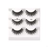 iEnvy False Eyelashes 3 Pairs Fluffy and Natural Multiangle and Volume Faux Mink Lashes (12)