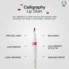 stila Calligraphy Lip Stain Long-Lasting Tint, Moisturizing, Transfer-Proof, Lightweight, Sheer Buildable Color, Fades to a Natural Wash of Color Marie, 22 Fl. Oz.