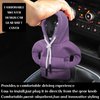 vvag Gear Shift Hoodie, Hoodie Car Gear Shift Cover, Car Shift Knob Hoodie, Automotive Interior Accessories, Universal Fit Knob Cover Gift (Purple)