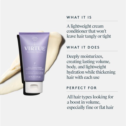 Virtue Full Volumizing Conditioner Thickens Hair