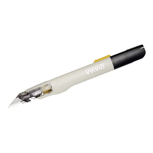 VViViD Premium Retractable Precision Balanced Multi-Use Utility Cutting Knife for Automotive Vinyl Wraps (10 Pack)