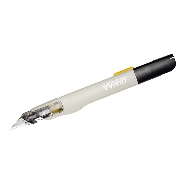 VViViD Premium Retractable Precision Balanced Multi-Use Utility Cutting Knife for Automotive Vinyl Wraps (10 Pack)