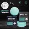 BOOTLEG BATH Strengthening Shampoo and Conditioner Bar Set with Rice Water Protein and Argan Oil, Vegan, Sulfate-Free, Phthalate-Free, Paraben-Free, Eco Friendly, 2.2 oz bars