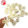 Bonka Bird Toys 3889 Pk24 Sola Squares Foot Talon Craft Part Natural Chew Cockatiel Parakeet Conure and Other Small Pets