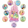 Princess Birthday Party Supplies Airloonz Castle and 8 Princesses Balloon Bouquet Decorations