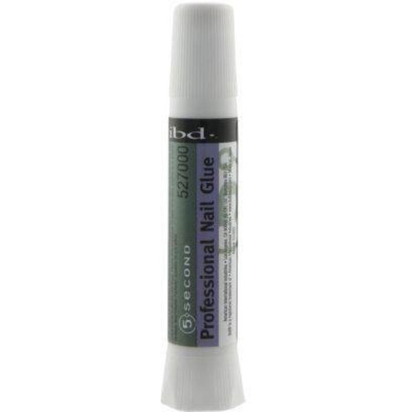 Ibd 5 Second Professional Nail Glue, 0.07 oz (Pack of 6)