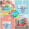 Dan&Darci Snow Globe Making Kit for Kids - Make Your Own Water Globes Kits - Kid Christmas Stocking Stuffers Craft Activities for Age 3 4 5 6 7 8 9 - DIY Art Crafts - Gifts Ideas and Toys for Boys