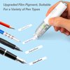 BITOSEE Refillable Retractable Quick Dry White Out Correction Tape,Mini Small Japan Aesthetic Cute White Out, with Easy to Use Kawaii Pen Shaped Applicator,for Home Office Supplies.