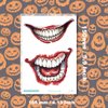 Ooopsiun Halloween Temporary Tattoos for Make Up - Bleeding Wound Fake Tattoos Scar Stickers for Halloween Party Zombies Cosplay Halloween Tattoos